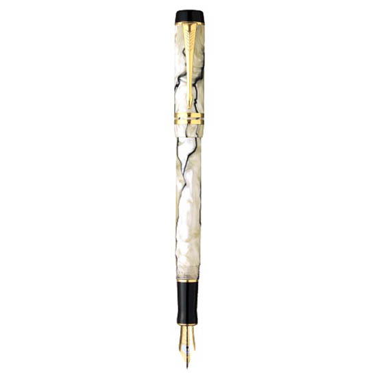 Parker IM Premium Fountain Pen - Pearl - Fine Nib