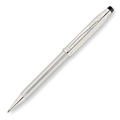 Laban Real Diamond Sterling Silver Ballpoint Pen