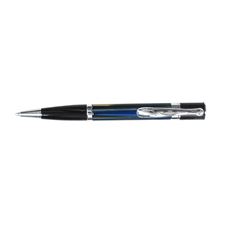 Picture of Monteverde Mini Jewelria Striped Blue Ballpoint Pen