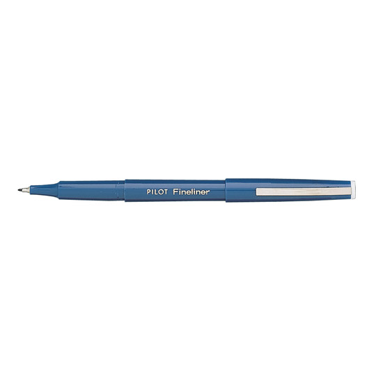 Feodaal oor toenemen Pilot Fineliner Marker Pens Blue (Dozen)-Montgomery Pens Fountain Pen Store  212 420 1312