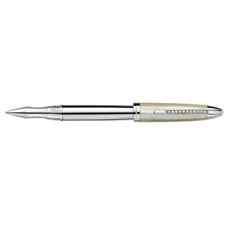 Laban Real Diamond Sterling Silver Ballpoint Pen-Montgomery Pens Fountain  Pen Store 212 420 1312
