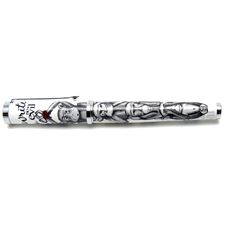 Picture of Jac Zagoory Ripple Pen Write No Evil 4 Monkeys White Rollerball Pen