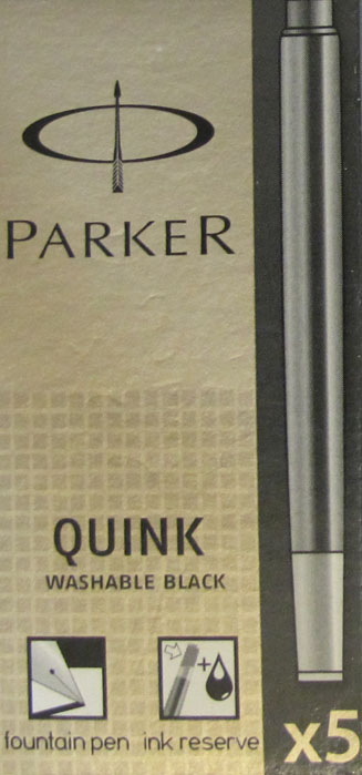 Parker Quink X5 Blue Washable Fountain Pen Refill
