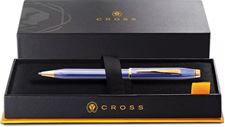 Picture of Cross Century II Lavender Blue With 23KT Gold plated Ballpoint Pen New In Box AT0082-165