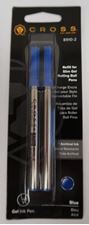 Picture of Cross Refill Blue For Slim Rolling Ball Pen  8910-2 Twin Pack New