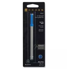 Picture of Cross Selectip Rolling Ball Pen Refill Blue Fine Pt New In Pack 8442