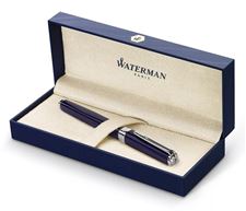 Picture of Waterman Exception Slim Blue Fine Fountain Pen New In Box